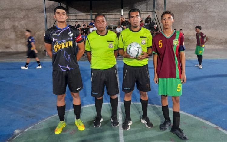 Jogador CF La Guaira Sport vs CS Veneportu Futsal (Sub-18)